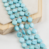 Turquoise Howlite Disc Beads Crystal Healing Beads for Jewelry Making