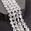 Clear Quartz Disc Beads Crystal Healing Beads for Jewelry Making