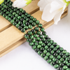 Tiger Cats Eye Green Heated Crystal Beads for Jewelry