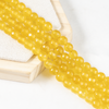 Natural Yellow Quartz Dyed Faceted Gemstone Beads