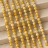 Cuentas redondas de aventurina amarilla de grado A de 4 mm, 6 mm, 8 mm y 10 mm
