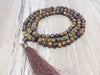 Tiger Eye Gemstone Mala, 108 Prayer Bead Mala.
