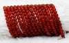 Red Onyx Beads, Natural Round Crystal Beads 4mm to 12mm