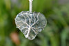 Moss Agate Heart Silver Wire Wrapped Pendant, Crystal Heart Gemstone Pendant.