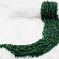 Uncut Raw Grosullar Jade Crystal Chip Beads for Necklace (Confidence and Determination )