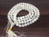 One (1) Natural 8mm White Rainbow Moonstone Mala With 108 Prayer Beads Perfect For Mediation Prayer Mala Necklace ~ JP546